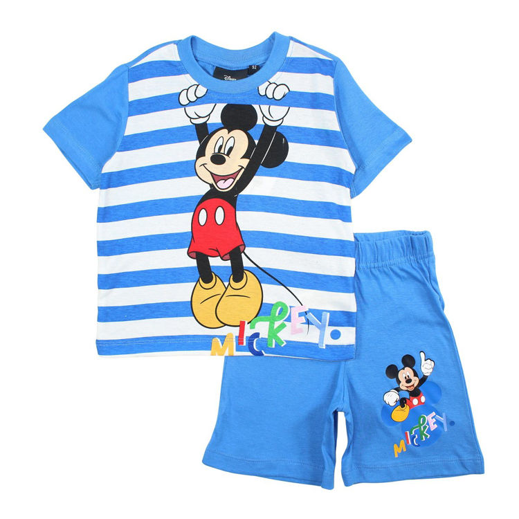 Picture of MIC241346 DISNEY BOYS MICKEY MOUSE 100% COTTON TWO PIECE SET